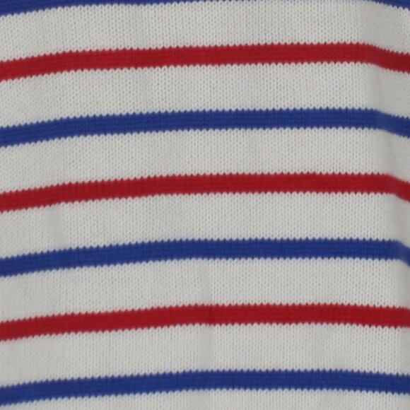 GAP Sweater Men's Knit Pullover Patriotic Red White Blue Stripe Vintage X-Large - Picture 3 of 12